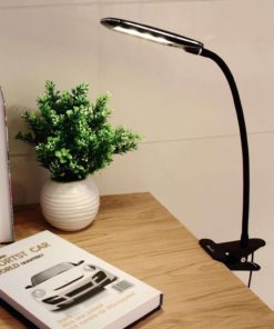 Alternative view of Oxyled T33 Dimmable Eye-Care Led Desk Lamp Clip On Book Light Gooseneck 2 Bri..
