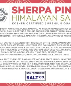 Sherpa Pink Gourmet Himalayan Salt 5Lbs Fine Grain. Incredible Taste. Rich In.. 17 182299434068 7