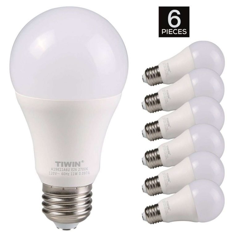 Tiwin Led Light Bulbs 100 Watt Equivalent (11W)Soft White (2700K) General Pur..