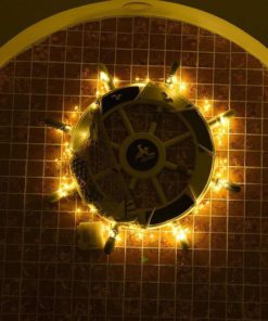 Indoor Starry String Lights Loende 34.45Ft 100 Led 4Aa Flexible Silver Batter.. 10 182311944312 3