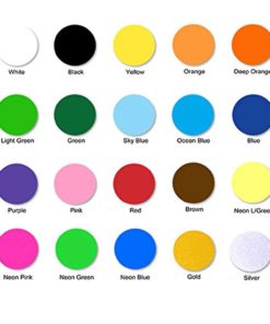 Alternative view of Fame Crafts Heat Transfer Vinyl Bundle 12"X10"- 20 Pack Of Assorted Color Diy..