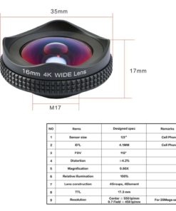 Apexel Professional 4K Hd Wide-Angle Camera Lens With Cpl Lens For Iphone 7 S.. 12 182311999797 3