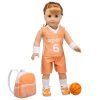 Basketball Uniform For American Girl Dolls (Includes Jersey Shirt Shorts Head.. 9 182312000273 0