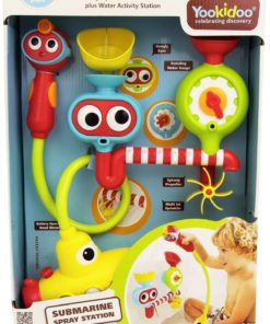 Bath Toy - Submarine Spray Station - Battery Operated Water Pump With Hand Sh..