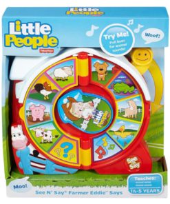 Fisher-Price Little People See N' Say Farmer Eddie Says 18 182312003825 8