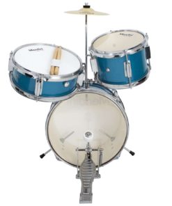 Mendini By Cecilio Metallic Blue 13 Inch 3-Piece Junior Drum Set Mjds-1-Bl 10 182312005906 3