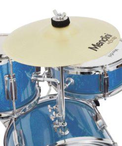 Mendini By Cecilio Metallic Blue 13 Inch 3-Piece Junior Drum Set Mjds-1-Bl 12 182312005906 5