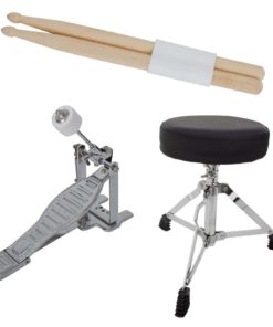 Mendini By Cecilio Metallic Blue 13 Inch 3-Piece Junior Drum Set Mjds-1-Bl 13 182312005906 6