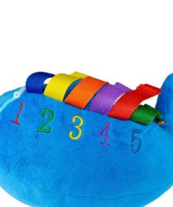 Buckle Toy "Blu" Whale - Toddler Early Learning Basic Life Skills Childrens P.. 8 182312006168 2