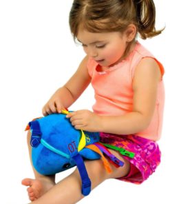 Buckle Toy "Blu" Whale - Toddler Early Learning Basic Life Skills Childrens P.. 9 182312006168 3