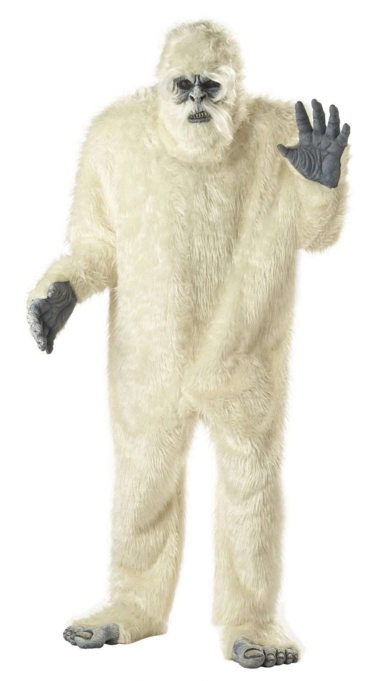 California Costumes Men's Abominable Snowman Costume White One Size