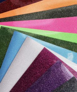 Fame Crafts Glitter Heat Transfer Vinyl (Htv) 12" X 10" 15-Color Starter Bundle 7 182312017584 3