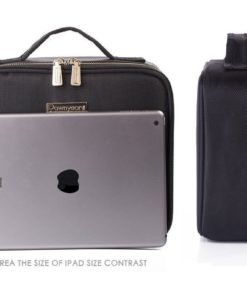 Rownyeon Mini Makeup Train Case With Portable Eva And Freely Combined 14 182312017927 5