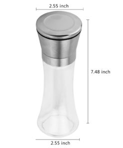 Alternative view of Umiwe Stainless Steel Salt And Pepper Grinder Set Salt Shaker Pepper Mill Kit..