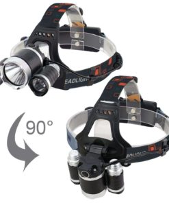 Gyy Super Bright Headlamp Headlight Flashlight 4 Modes 3 Cree T6 Led Light To.. 10 182312034871 2