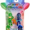 Disney Junior Pj Masks Gekko & Night Ninja Action Figure 2-Pack 19 182312037828 0