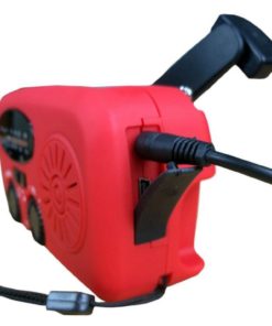 Alternative view of Ironsnow Is-088 Dynamo Emergency Solar Hand Crank Self Powered Am/Fm/Noaa Wea..