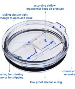 Generic Spill And Splash Resistant Tumbler Lid For Yeti Rambler And Rtic Tumb.. 9 182312041062 2