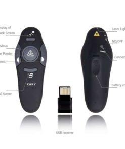Kaky 2.4 Ghz Usb Wireless Presenter - Remote Control Laser Flip Pen - Rf Powe.. 7 182312043088 1