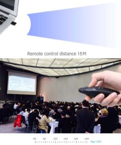 Kaky 2.4 Ghz Usb Wireless Presenter - Remote Control Laser Flip Pen - Rf Powe.. 11 182312043088 5