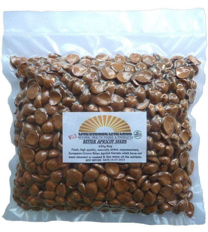 Bitter Apricot Kernels Raw Wild 100% Natural (Seeds) 430G Bag 1Lb