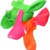 Cti 100 Count Latex Balloons 12" Neon Assorted 12"