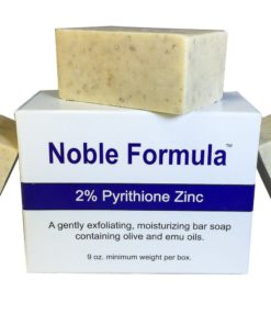 Noble Formula 2% Pyrithione Zinc (Znp) Bar Soap 3 Oz Each (3 Pack) Hand Craf..