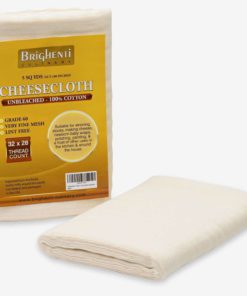 Alternative view of Brighenti Cheesecloth - 5 Yds - Grade 60: Very Fine Mesh - Unbleached 100% Co..