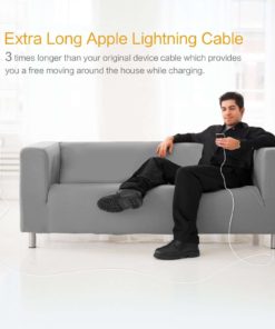 Kinps Apple Certified Lightning To Usb Cable 10Ft/3M Iphone Charger For Iphon.. 15 182312048958 6