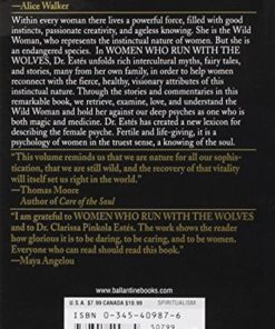 Women Who Run With The Wolves: Myths And Stories Of The Wild Woman Archetype 4 182312052831 1 1