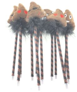 Alternative view of Cute Cartoon Ball Point Pen Ballpoint Emoji Creative Party Favors-12 Pcs