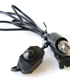 Alternative view of Set Of 2 Salt Lamp Dimmer Cords With Bulb By Jic Gem