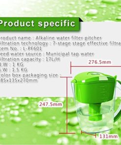 Wellblue Alkaline Mineral Water Ionizer Pitcher 3.5L Pure Healthy Water In Mi.. 8 182312059725 1 1