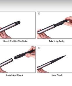 Stainless Steel Solar Path Lightoak Leaf Low Voltage Led Pathway Landscape Li.. 8 182312059814 2