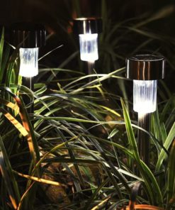 Stainless Steel Solar Path Lightoak Leaf Low Voltage Led Pathway Landscape Li.. 11 182312059814 5