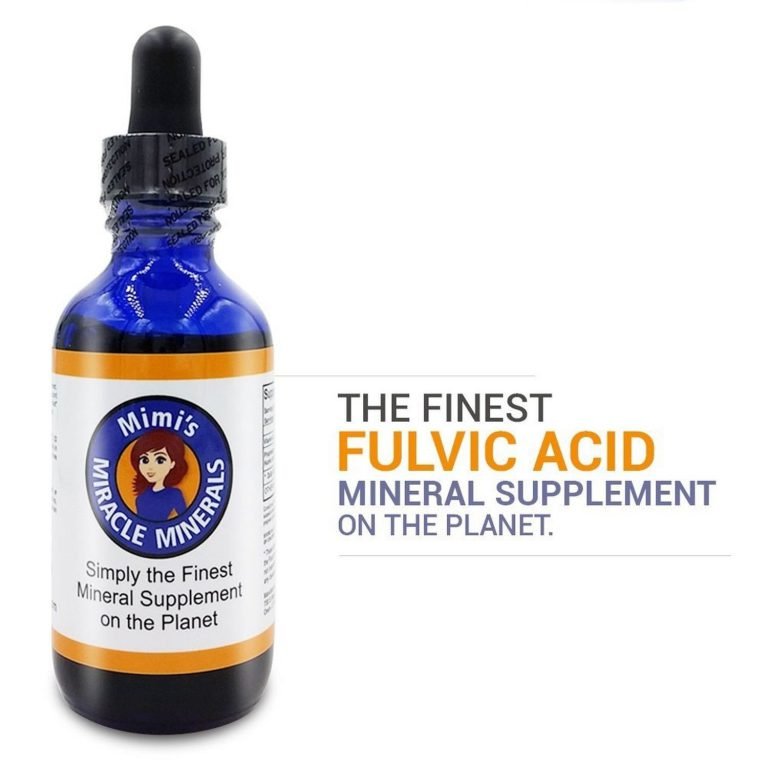 Mimi's Miracle Minerals Fulvic Acid And Humic Acid Supplement 2 Oz 60 Day Sup..