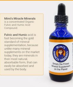 Mimi's Miracle Minerals Fulvic Acid And Humic Acid Supplement 2 Oz 60 Day Sup.. 6 182312060349 1