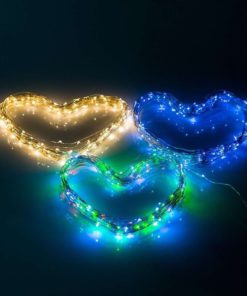 Alternative view of Hallomall Led Solar Powered String Lights 2 Modes Steady On / Flash 150 Led 7..