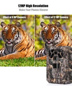 Tec.Bean 12Mp 1080P Hd Game & Trail Hunting Camera No Glow Infrared Scouting .. 12 182312061204 3