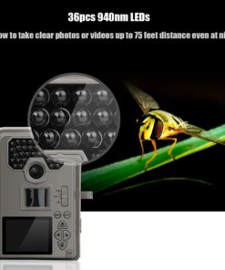 Tec.Bean 12Mp 1080P Hd Game & Trail Hunting Camera No Glow Infrared Scouting .. 14 182312061204 5