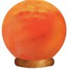 Wbm Himalayan Glow Hand Carved Globe Natural Crystal Himalayan Salt Lamp Wit.. 2 182312062871 0