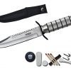 Rogue River Tactical Hunting Knife Silver Serrated Blade 9.5 Inch Survival Kn.. 6 182312065361 0