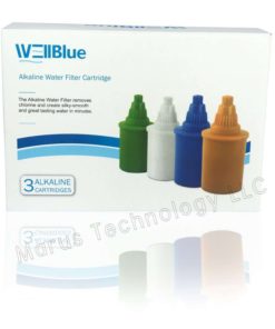 Alternative view of Alkaline Water Replacement Filter 3 Pieces - Pioneer In The Market Wellblue C..
