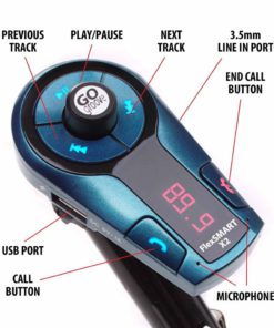 Gogroove Flexsmart X2 Mini Bluetooth Fm Transmitter Car Kit With Hands-Free C.. 12 182312068966 4