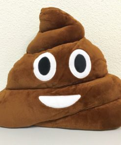 Mr Poop Emoji Smiley Emoticon Cushion Pillow Stuffed Plush Toy Doll