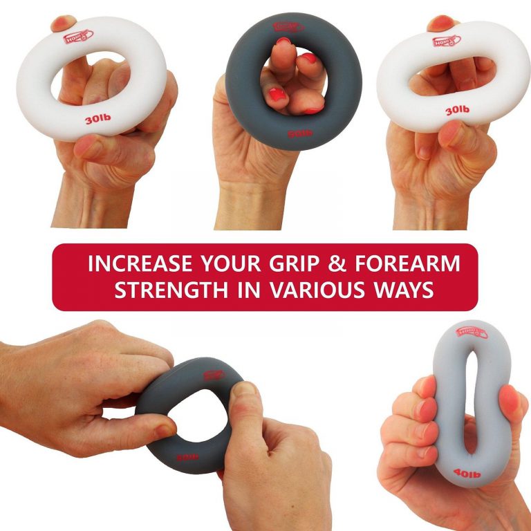 3In1 Hand Strengthener Grip Rings To UseIncrease