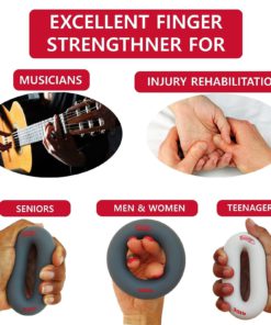 3-In-1 Hand Strengthener Grip Rings Round-Comfortable To Use-Increase Your Ha.. 13 182312076274 4