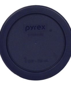 Pyrex Round 1 Cup 236Ml Storage Lid Cover Blue 4 Pack # 7202-Pc 10 182318813833 1 1
