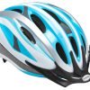 Super Light Integrally Road Bicycle Cycling Helmet With Luminous Silver/Blue 13 182318816658 0