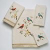 Avanti Linen Towel Set Gilded Birds (Bhwt) Kit 4-Piece Towel Set - $14.95
